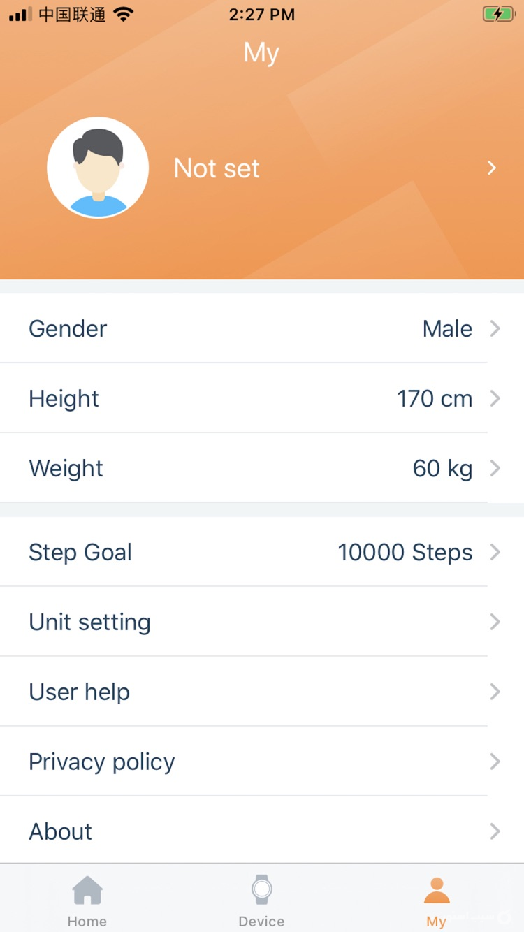 RDFit screenshot 4