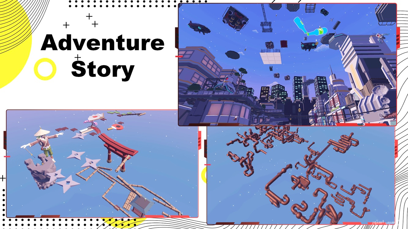 Jump Up : 3D Parkour! ++ screenshot 5