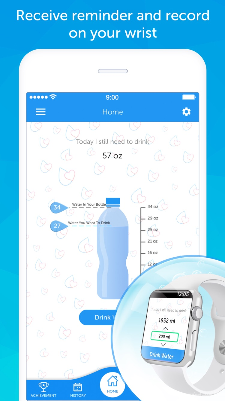 Drink Water Reminder N Tracker screenshot 1