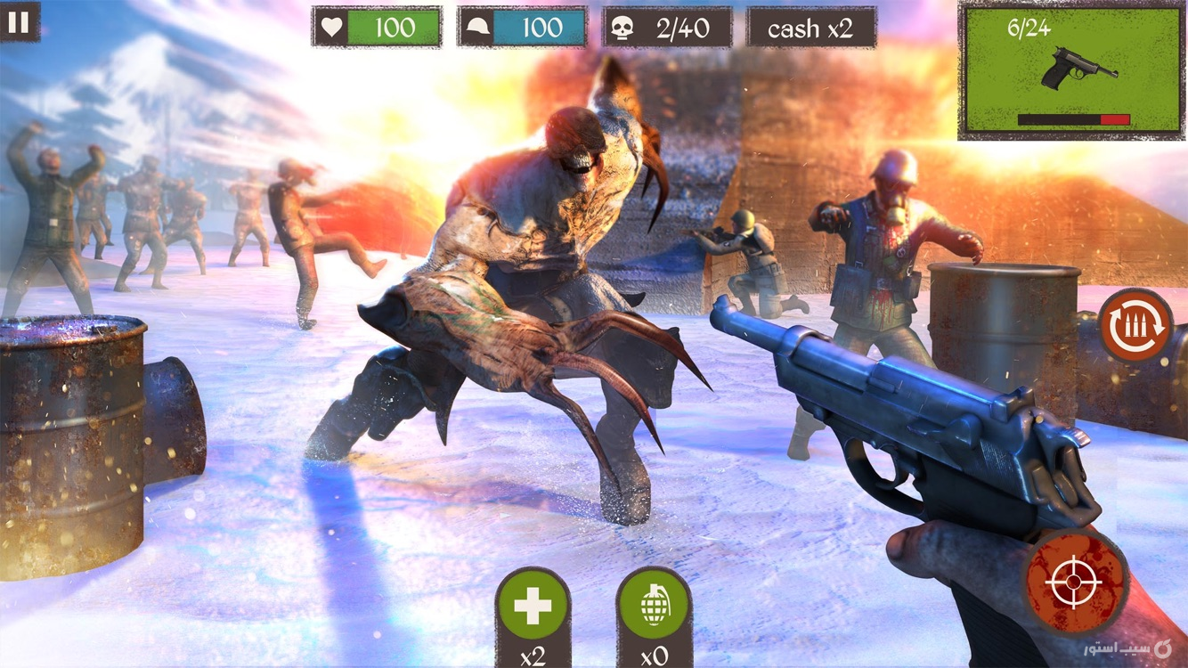 Zombie Call: Dead Shooting Sniper 3D screenshot 3