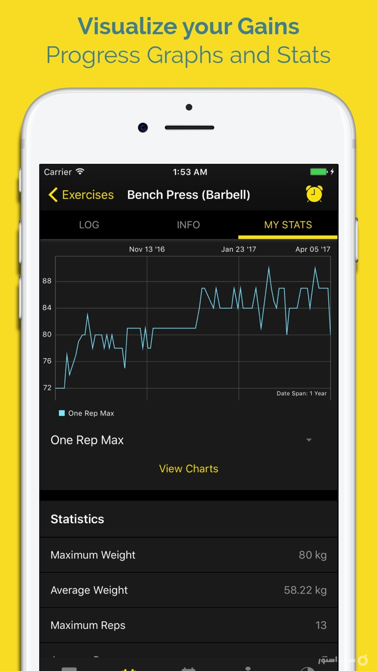WORKIT - Workout Tracker screenshot 2