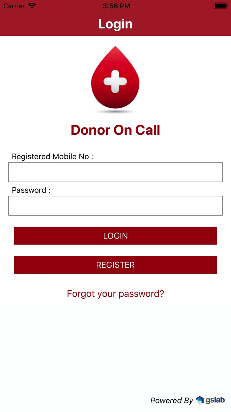 Donor On Call screenshot 1