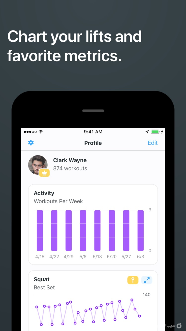 Strong Workout Tracker Gym Log ++ screenshot 5