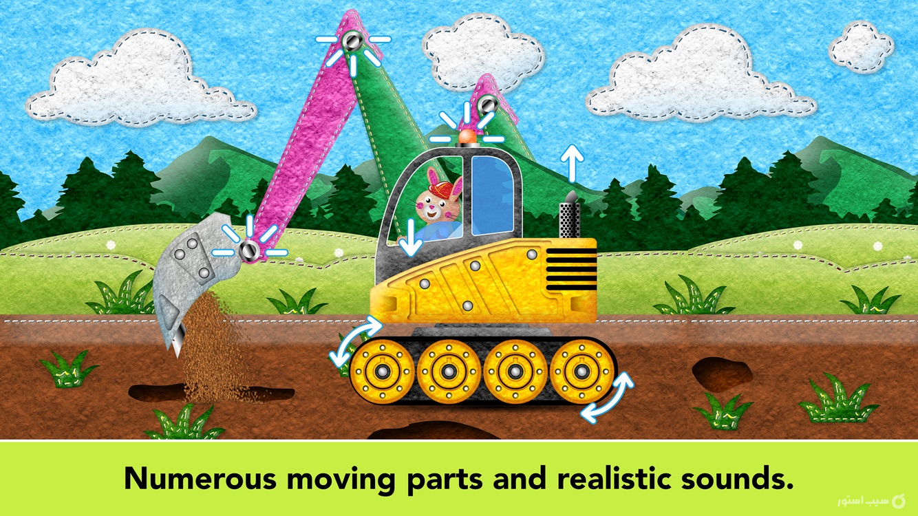 Kids Vehicles Fire Truck games screenshot 7