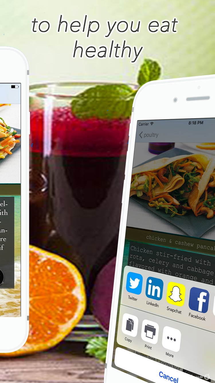 diabetes cookbook diabetic recipes and meals screenshot 3
