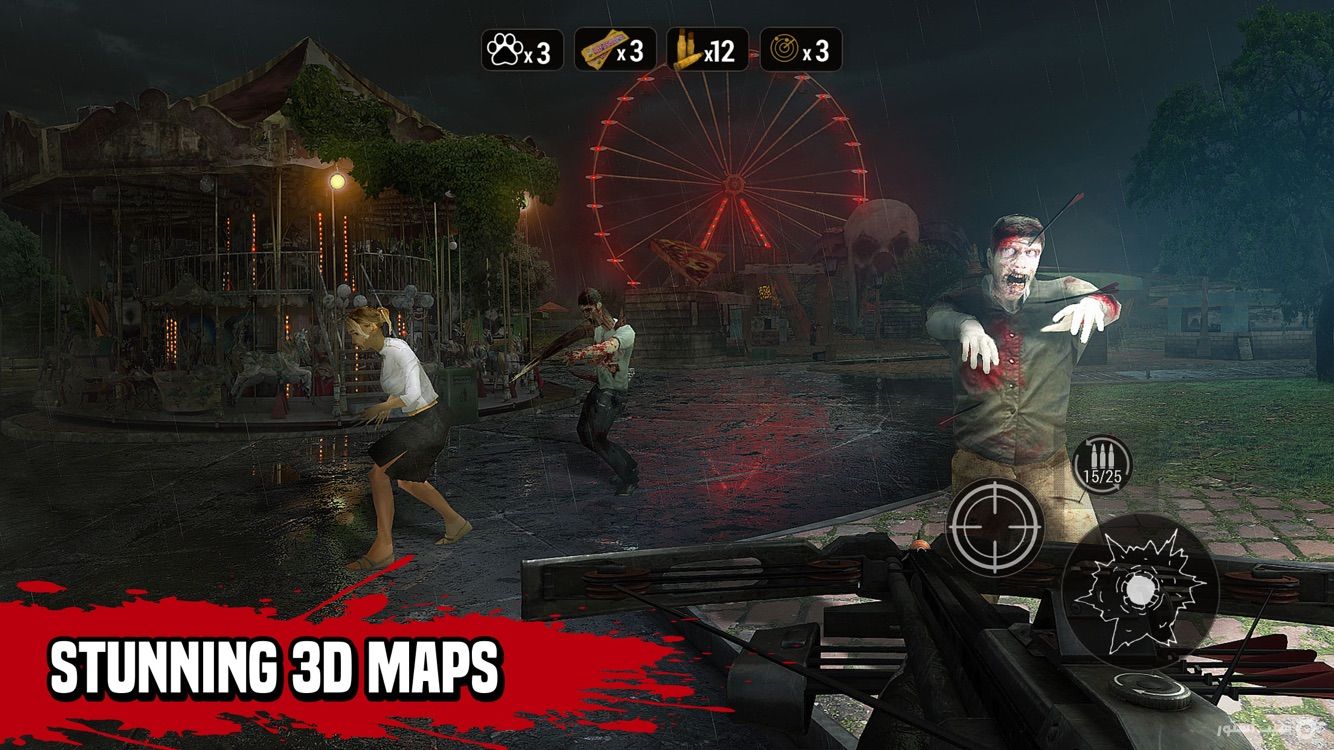 Zombie Hunter: Sniper Games ++ screenshot 4