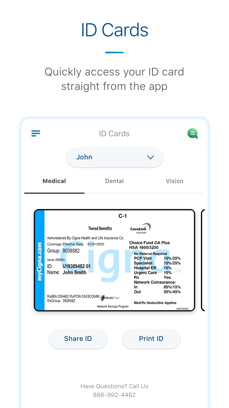 myCigna screenshot 5