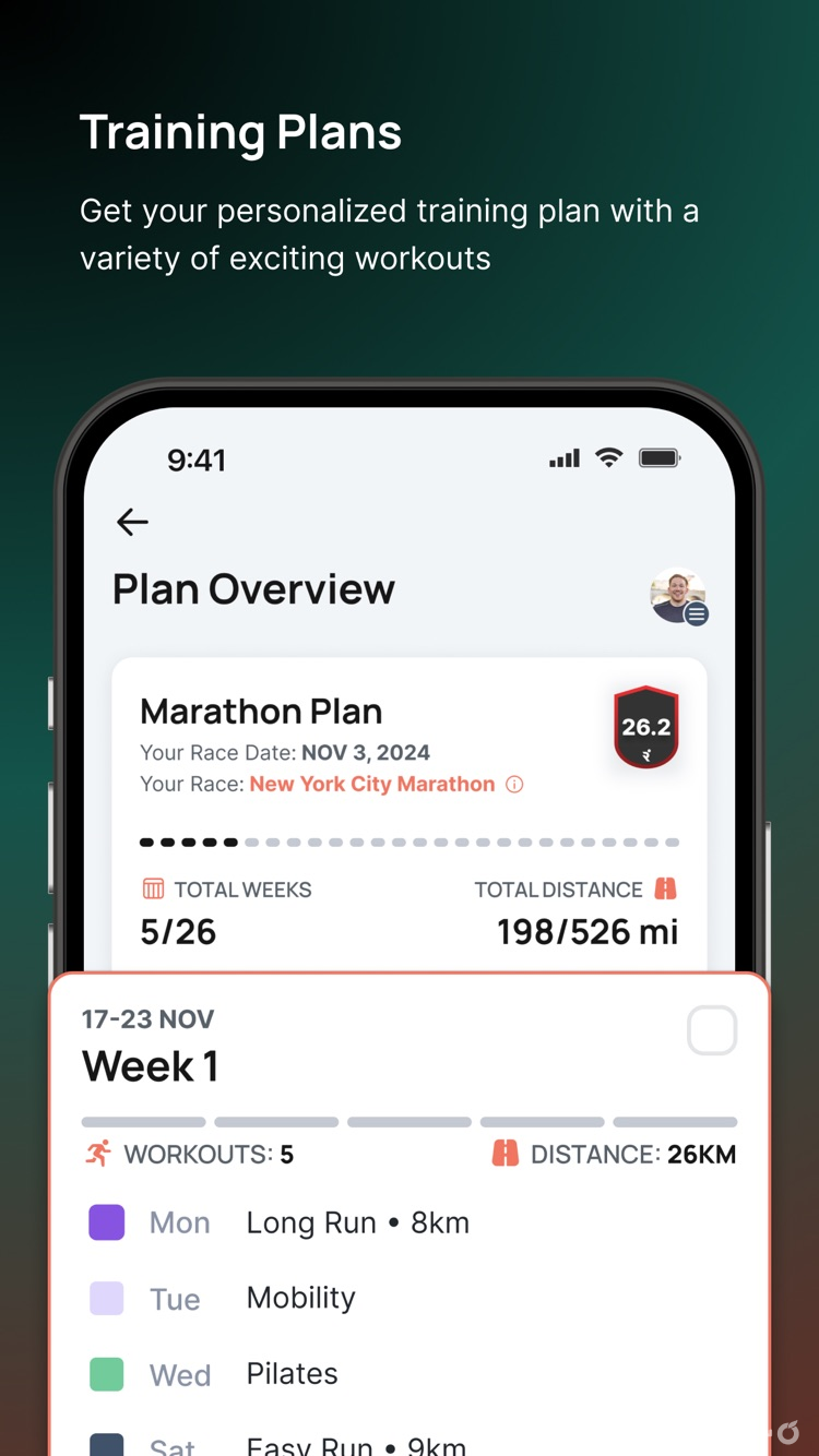 Runna: Running Training Plans ++ screenshot 1