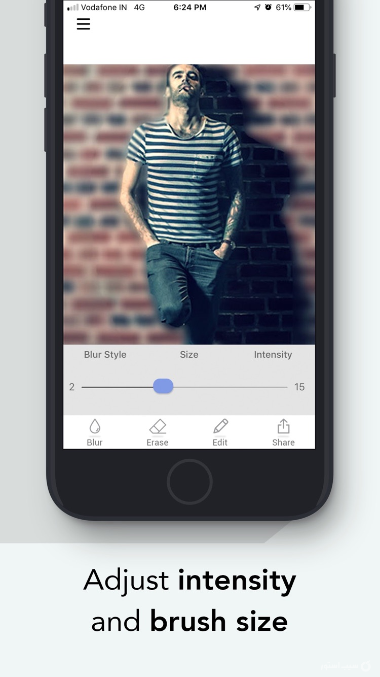 Photo Un.blur, Camera Editor screenshot 2