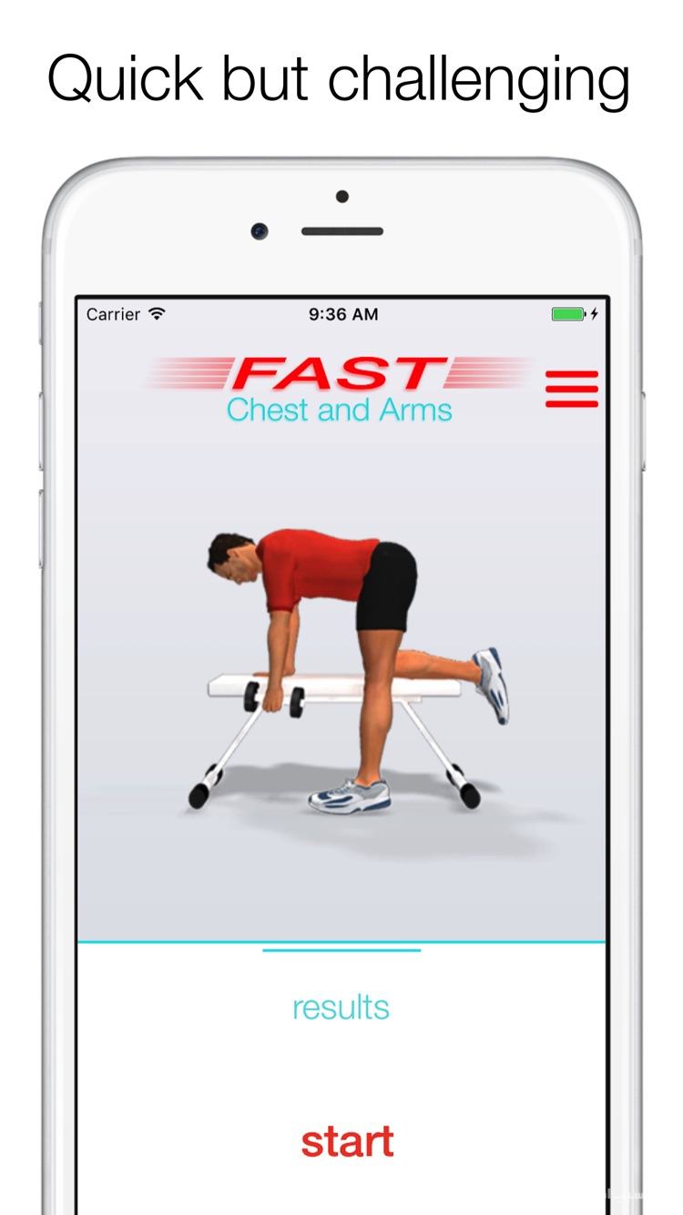 Fast Chest and Arms Workouts screenshot 1