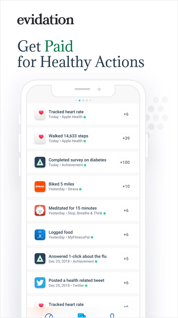Evidation - Reward Health screenshot 1