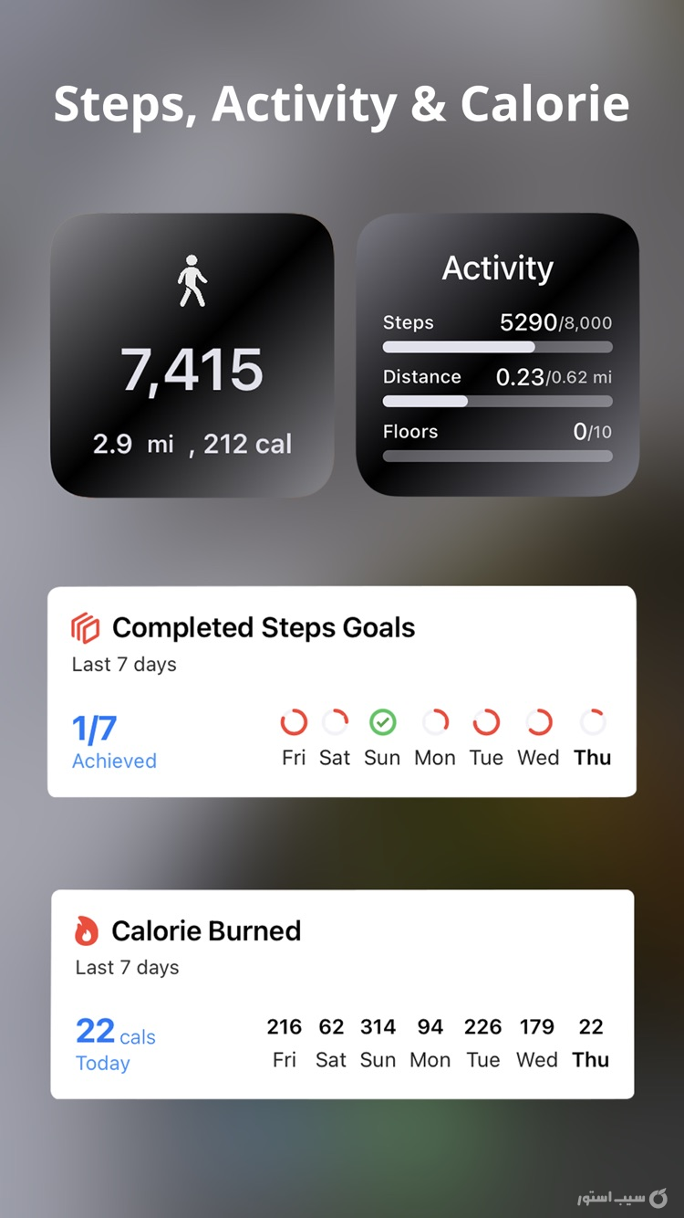 Health Widget – Steps Counter screenshot 10