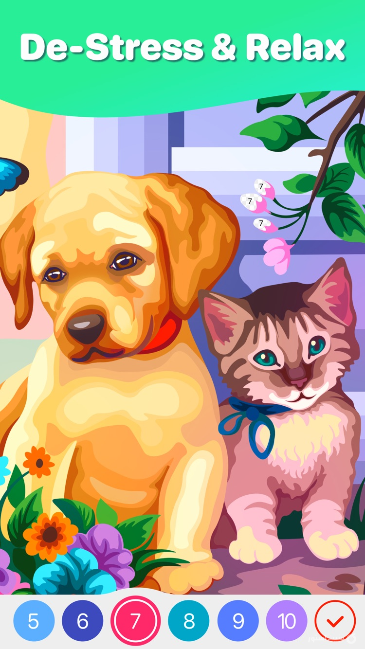 Hey Color: Paint by Number Art screenshot 2
