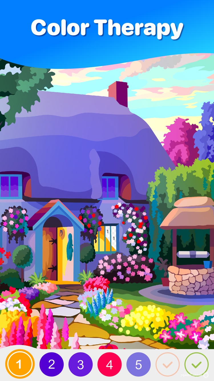 Hey Color: Paint by Number Art screenshot 1
