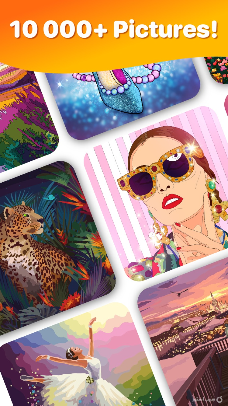 Hey Color: Paint by Number Art screenshot 3