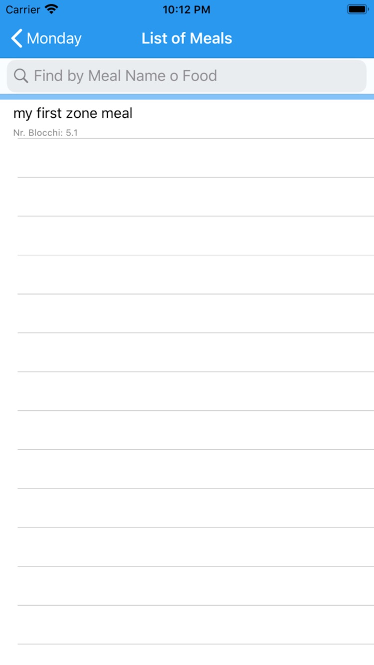 Zone Diet screenshot 4