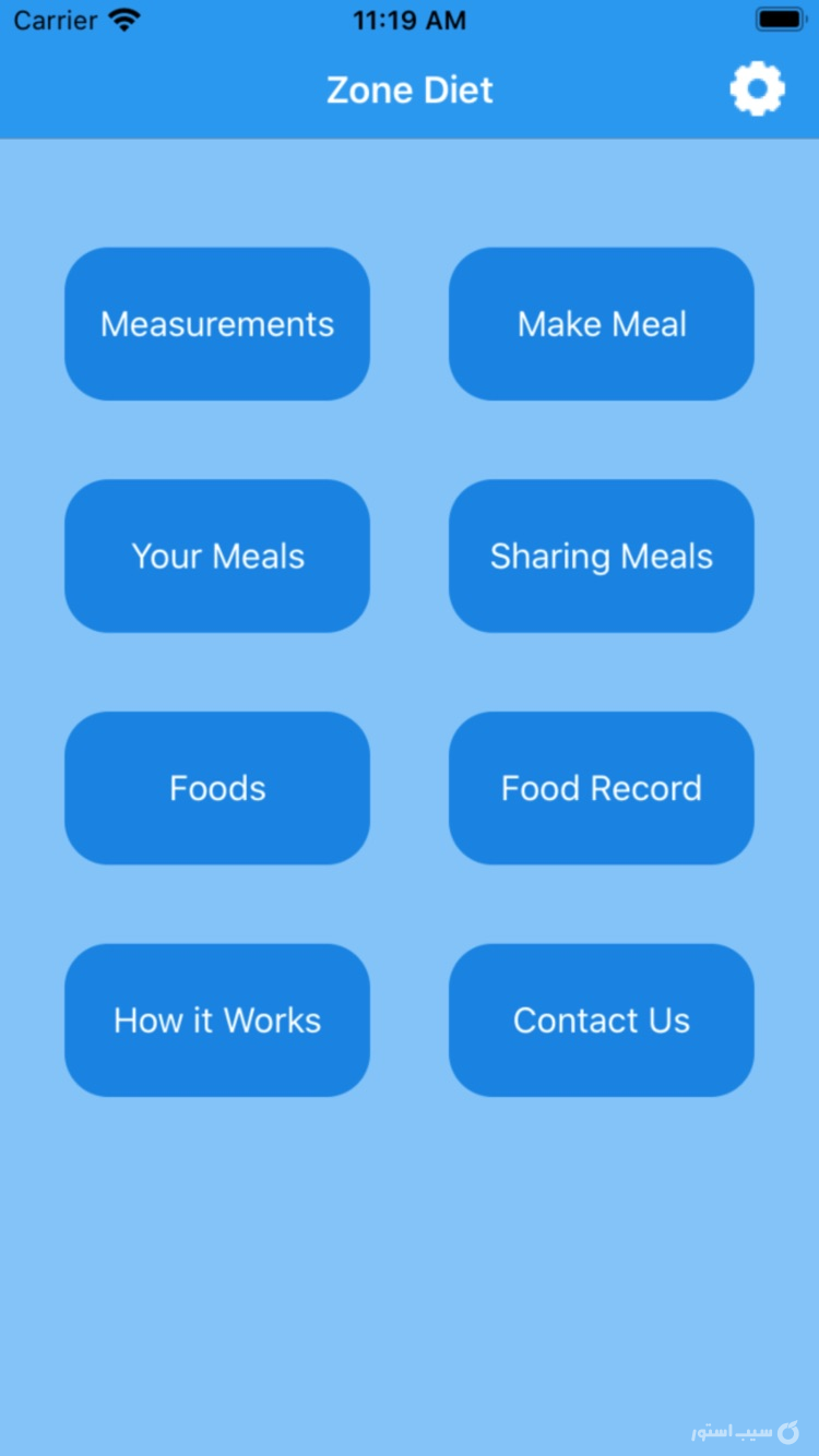 Zone Diet screenshot 1
