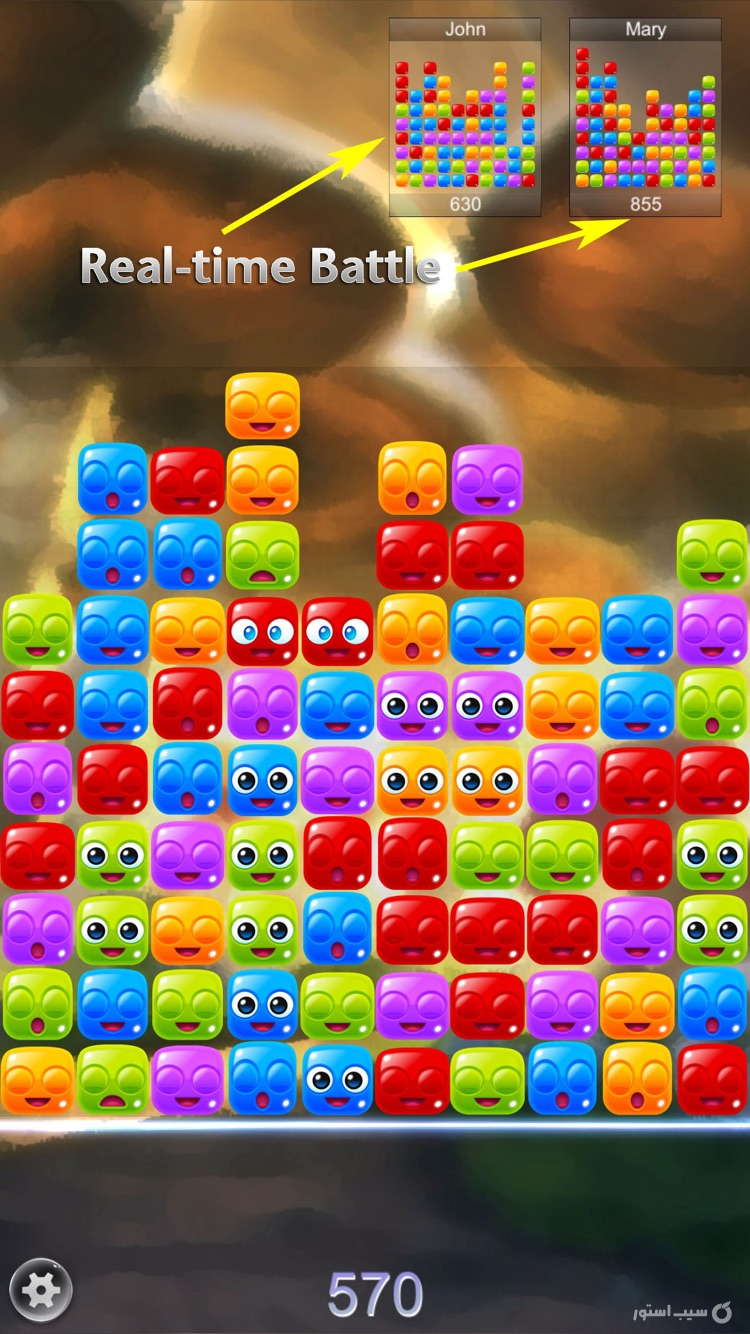 Crush the Jelly - Net PvP screenshot 3