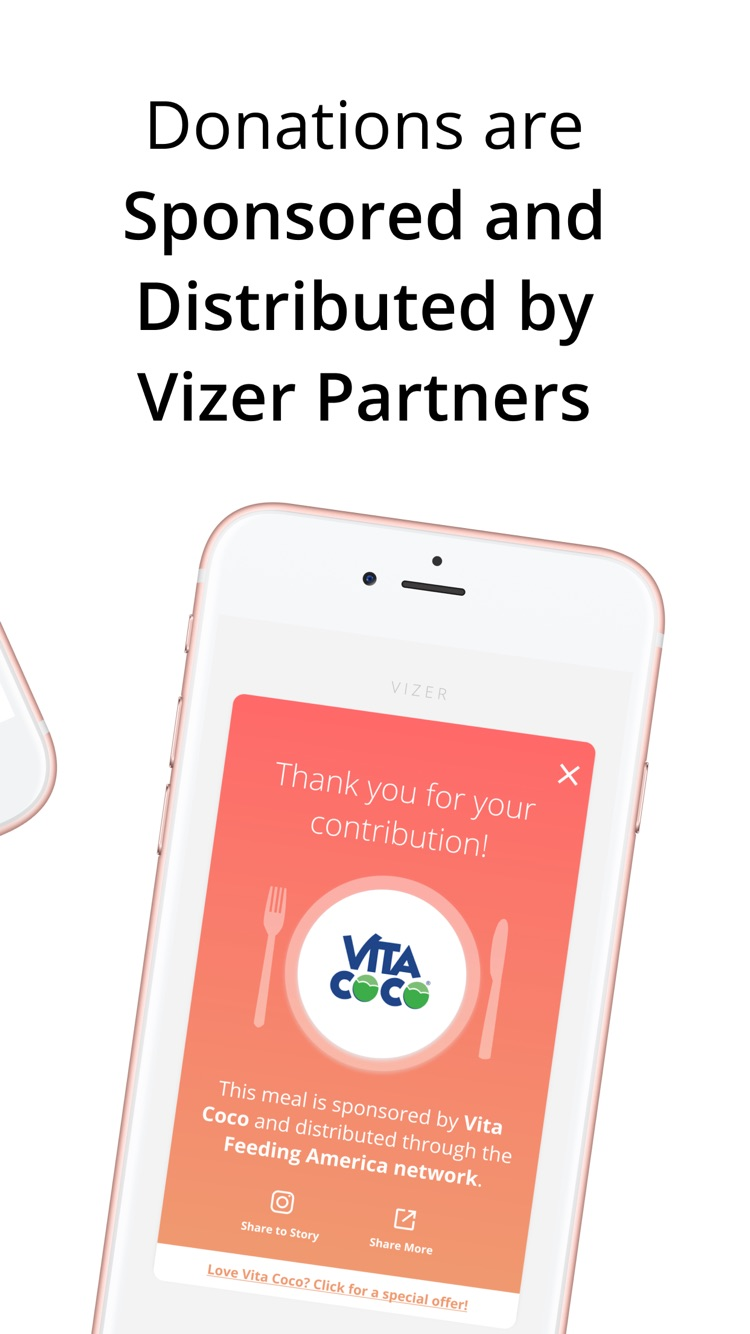 Vizer - Steps, Track, Donate screenshot 12