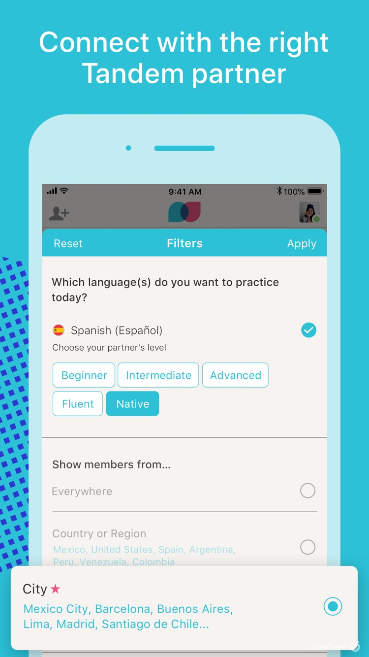 Tandem - Learn new languages| یادگیری زبان جدید screenshot 4