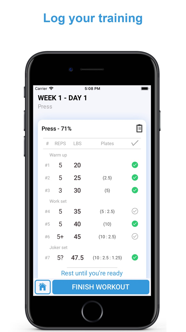 Your Workout Plan screenshot 5