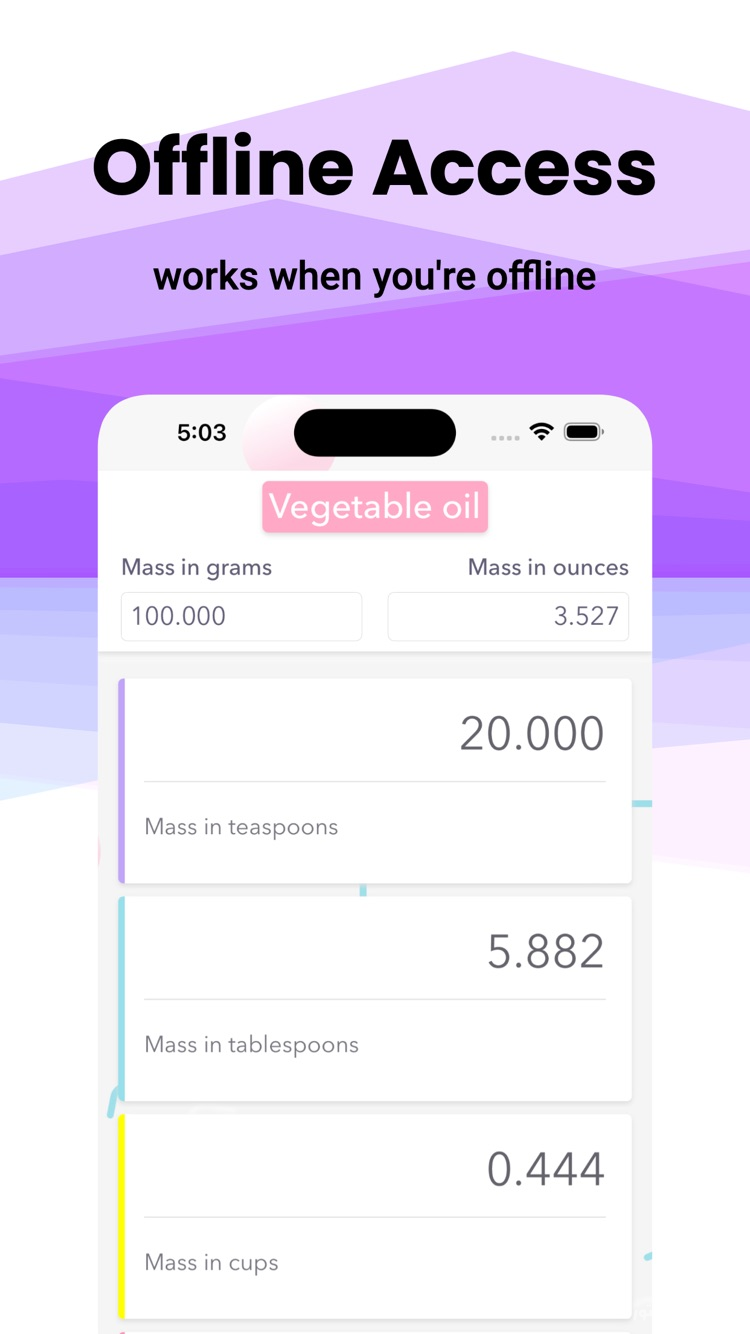 Convert ounces to spoons cups screenshot 3