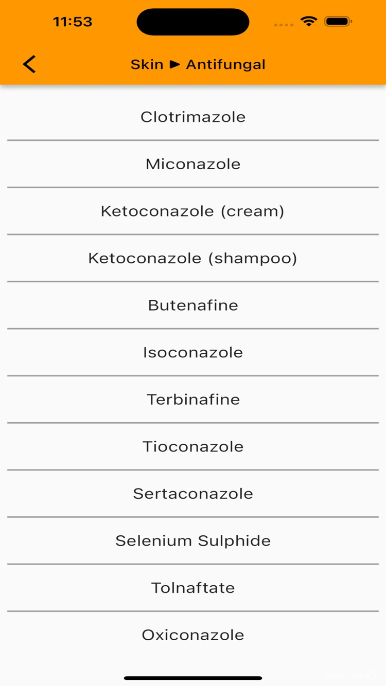 Topical Treatment Guide screenshot 3