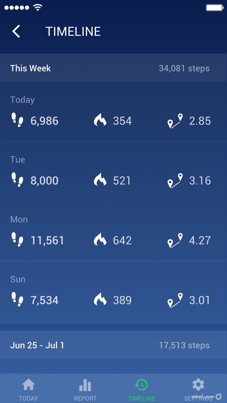 Pedometer & Step Counter ++ screenshot 4