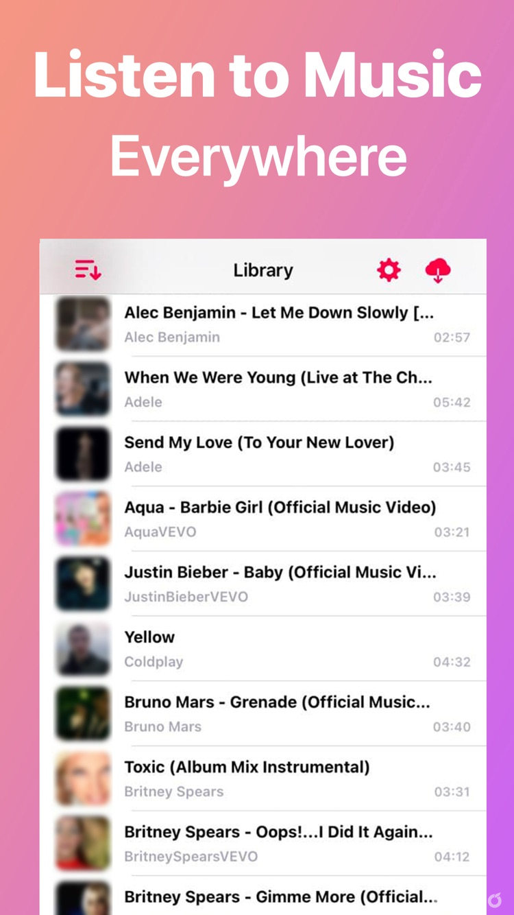 Melodista Music Offline Player ++ screenshot 4