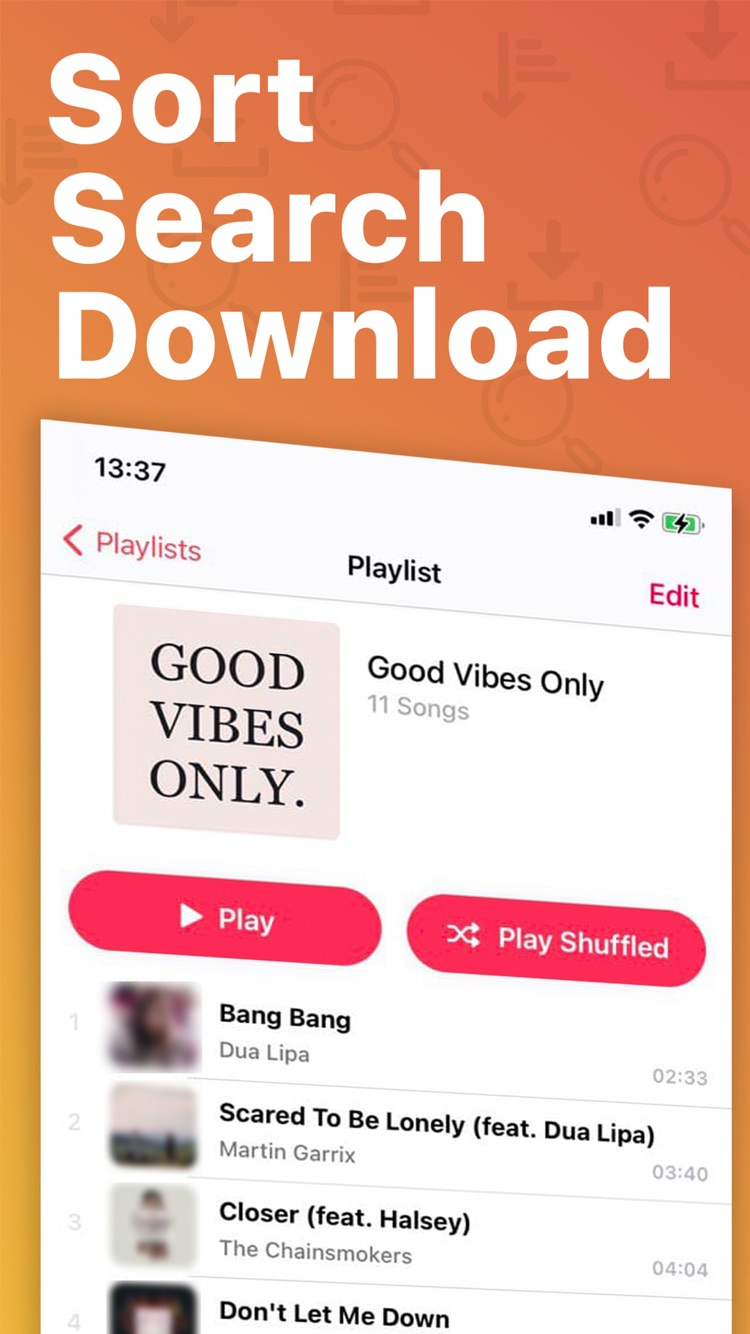 Melodista Music Offline Player ++ screenshot 2