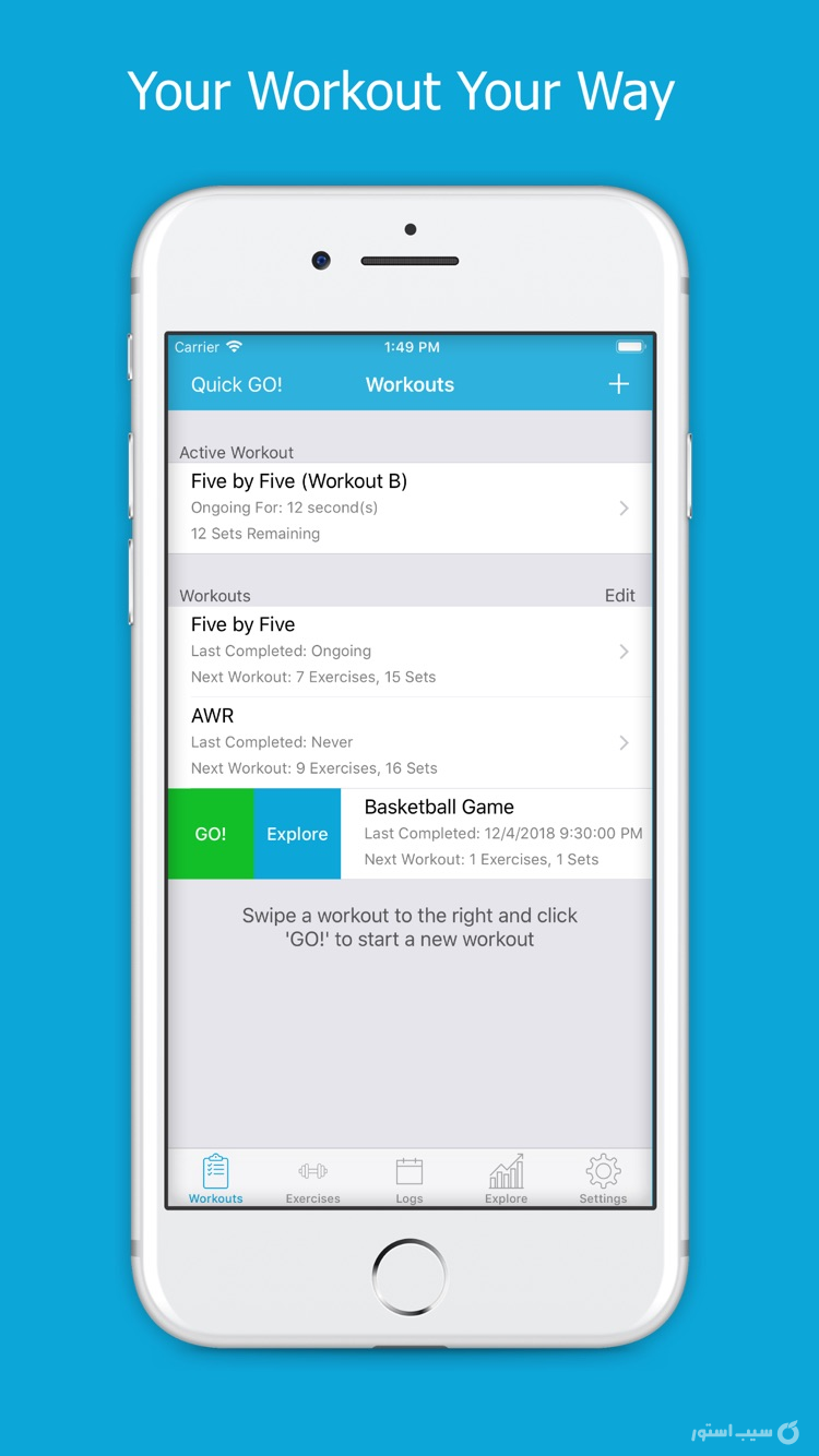 FitNotes - Workout Tracker screenshot 1