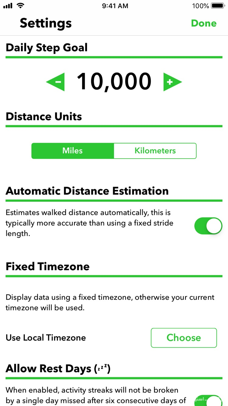 Pedometer++ screenshot 6