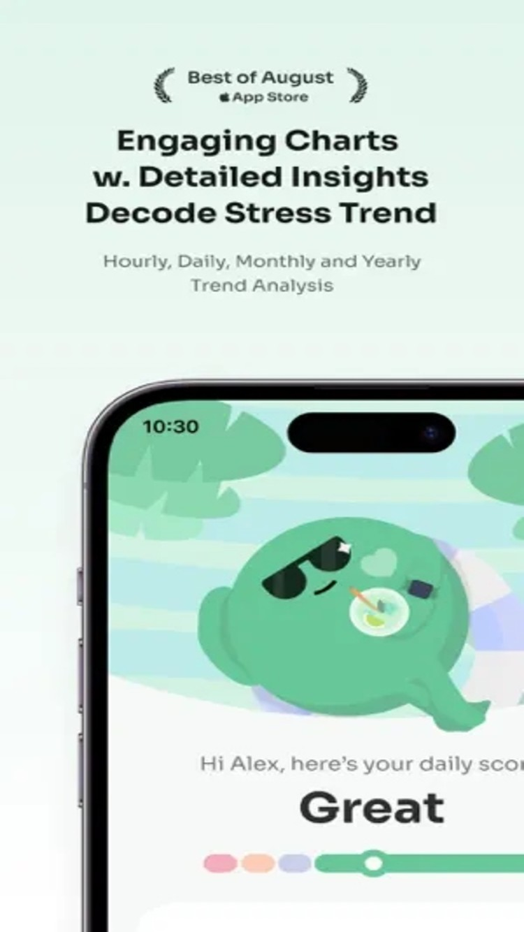 StressWatch: AI Stress Monitor screenshot 1