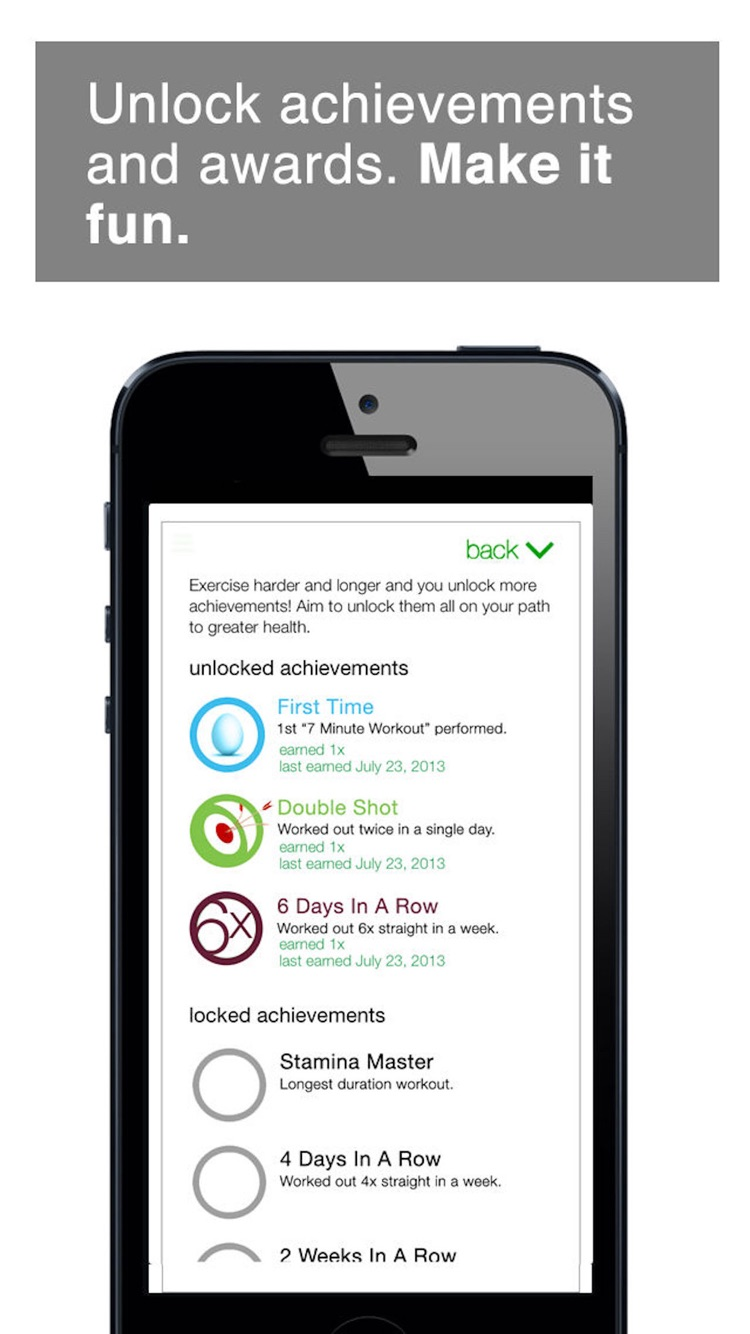 7 Minute Workout Challenge screenshot 5
