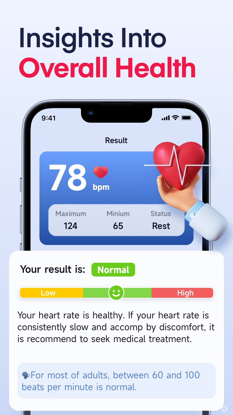Heart Rate Monitor Plus: Pulse screenshot 4