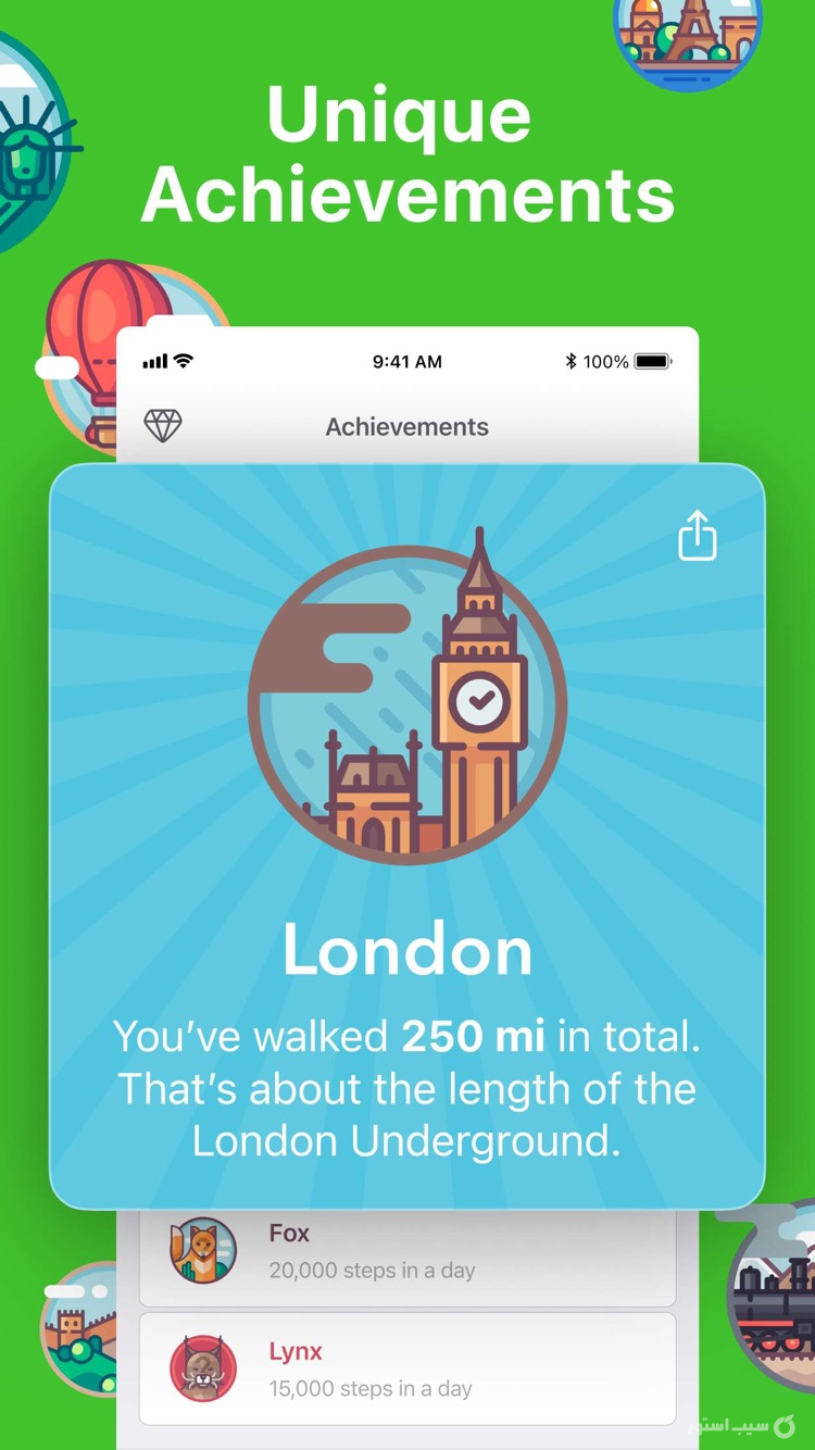 Stepz - Step Counter & Tracker screenshot 5