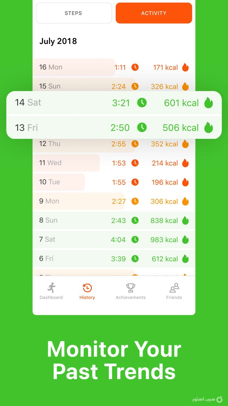 Stepz - Step Counter & Tracker screenshot 2
