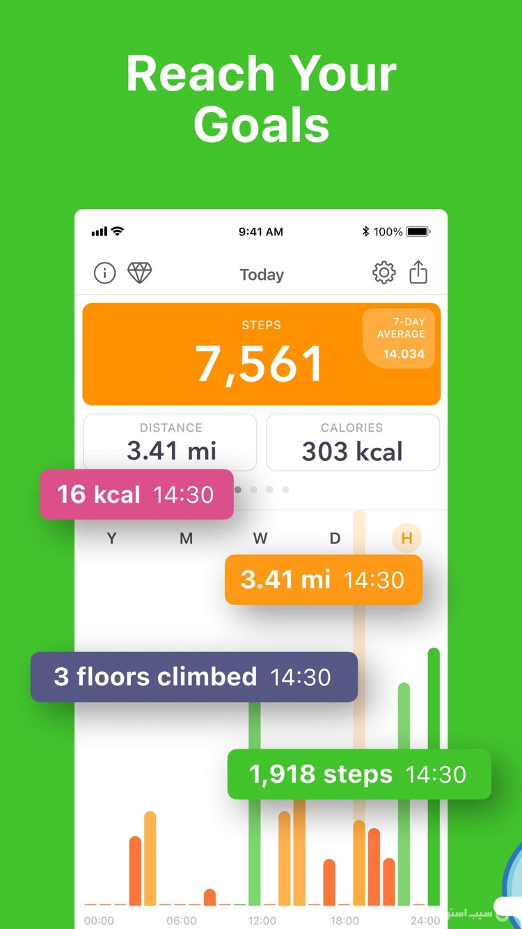 Stepz - Step Counter & Tracker screenshot 3