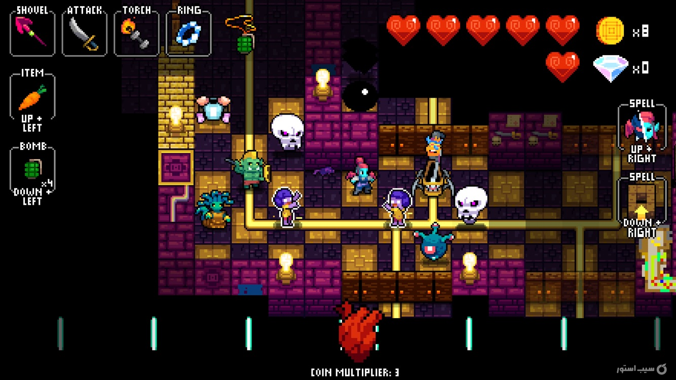NecroDancer: AMPLIFIED screenshot 1