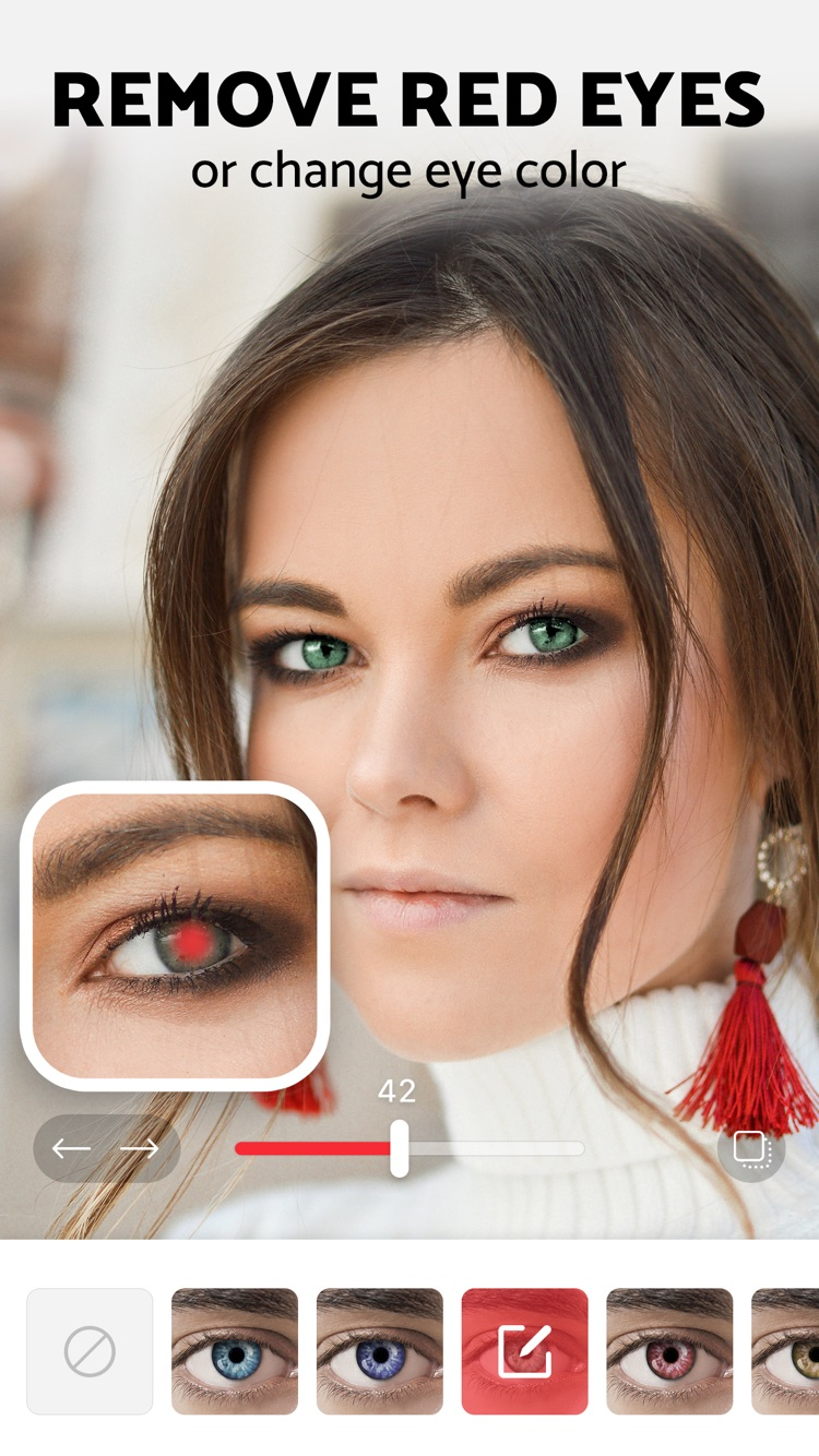 Pixl: Face & Red Eye Corrector ++ screenshot 2